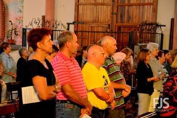 Procesión religiosa por las calles de El Ejido (Foto Francisco Javier Santana)